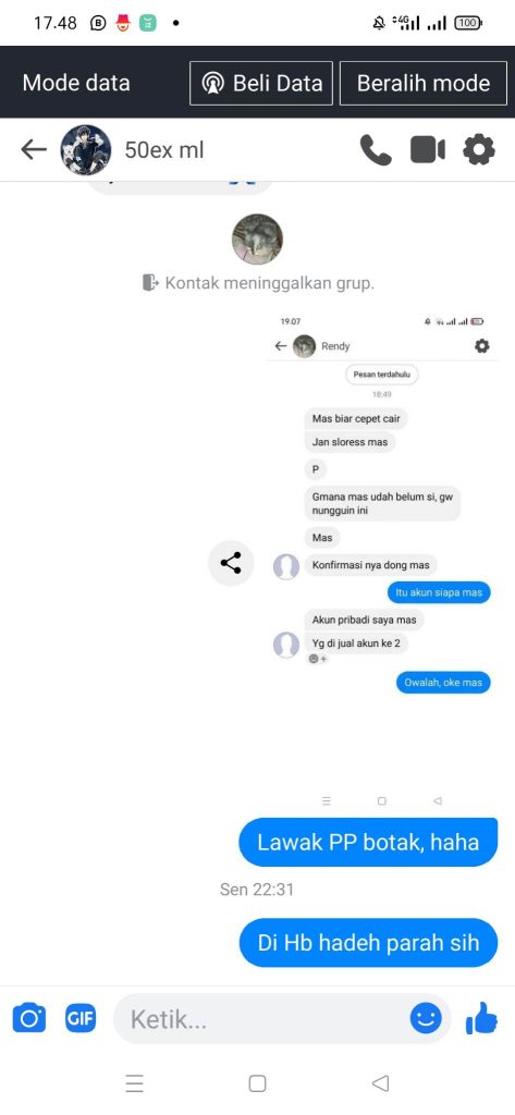 Bukti Kejadian