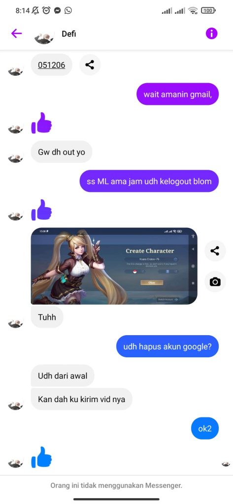 Bukti Kejadian
