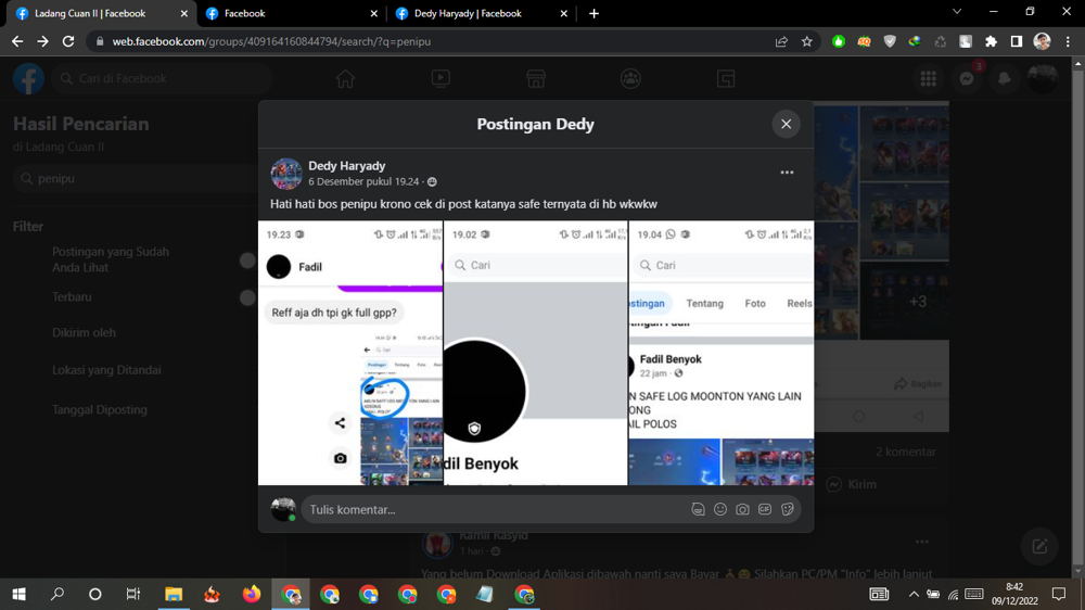 Bukti Kejadian