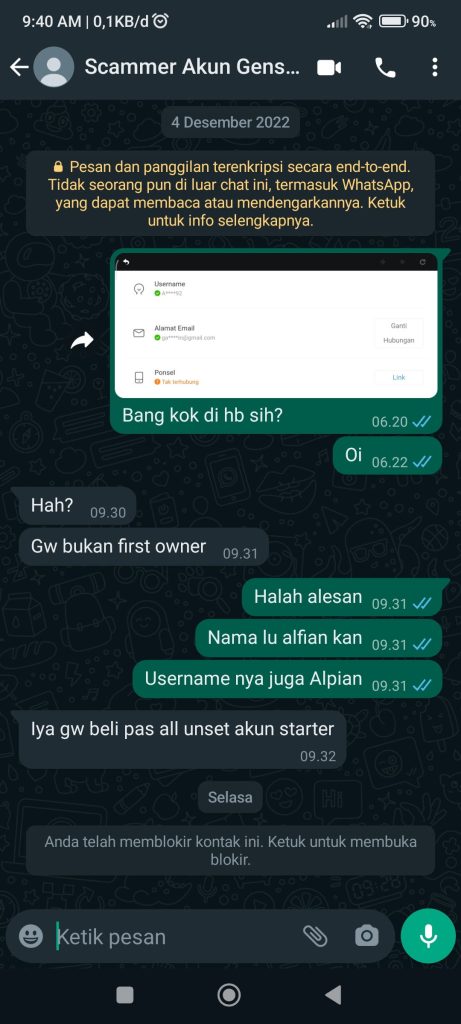 Bukti Kejadian